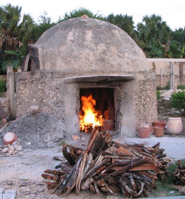 pottery kiln, Yucatan