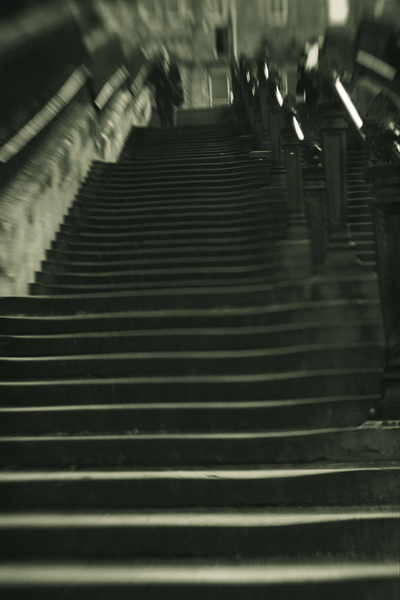 Playfair steps in Edinburgh