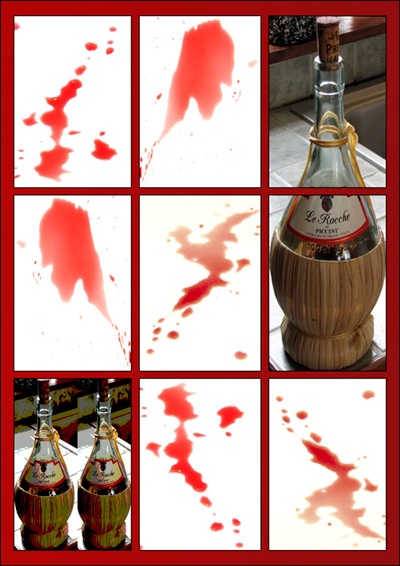 Chianti bottle photos