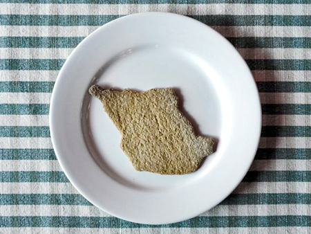 Isles and Lakes by Alec Finlay, Plate 1