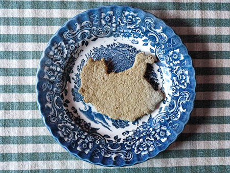 Isles and Lakes by Alec Finlay, Plate 2