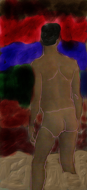 Male Nude, by Anne-Marie Levine