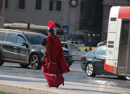 click through to larger image Roman Gladiator by Katherine Durham Oldmixon