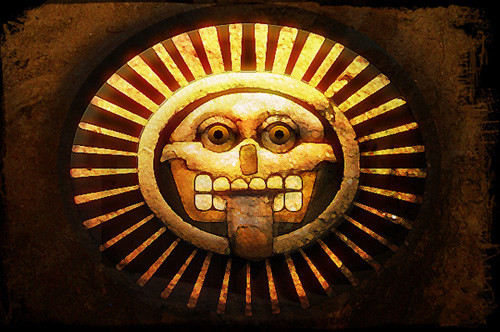 Mictlantecuhtli by Joaquin Ramon Herrera