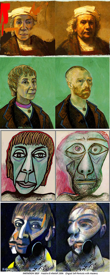 Imitation Self by Nartalie d'Arbeloff